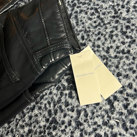 Patent Leather 90s Straight Pant - Picture 4 of 4